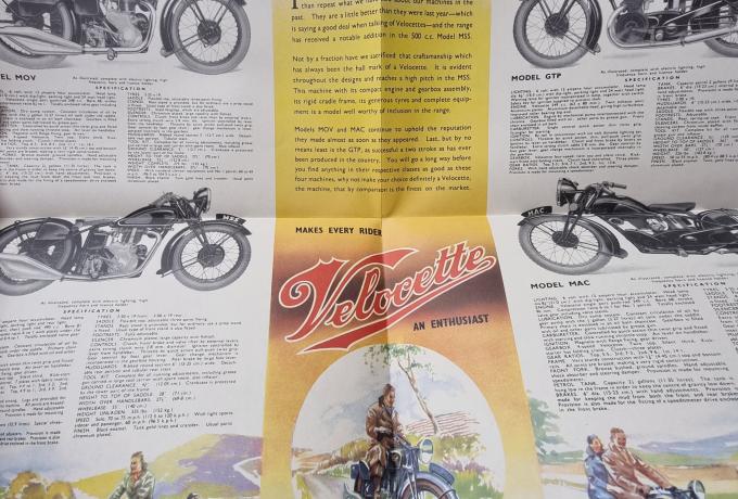 Velocette Sales Brochure