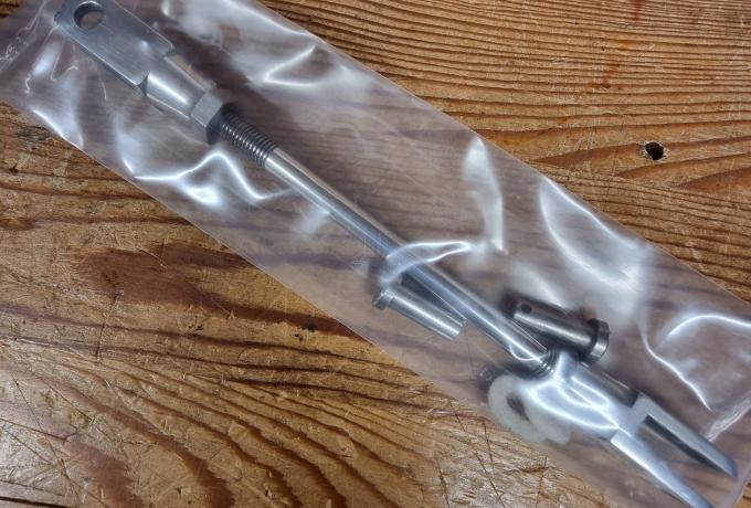 Velocette Front Brake Assy. Stainless Fittings