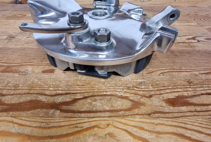 Velocette Front Brake Assy. Stainless Fittings