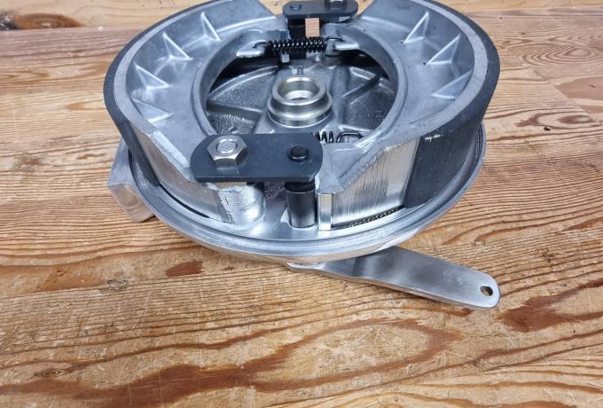 Velocette Front Brake Assy. Stainless Fittings