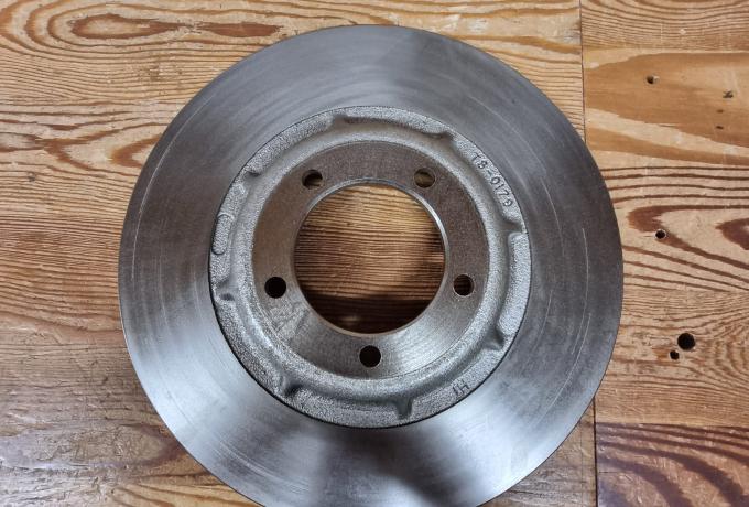 Triumph Morris Wheel. 5 Hole Brake Disc. Hard Chromed.