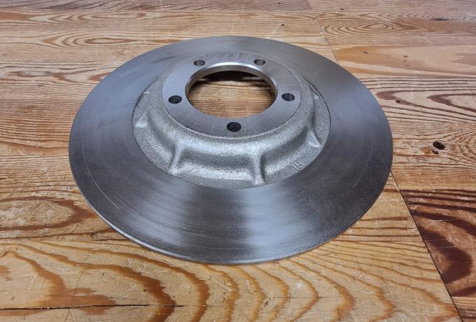 Triumph Morris Wheel. 5 Hole Brake Disc. Hard Chromed.