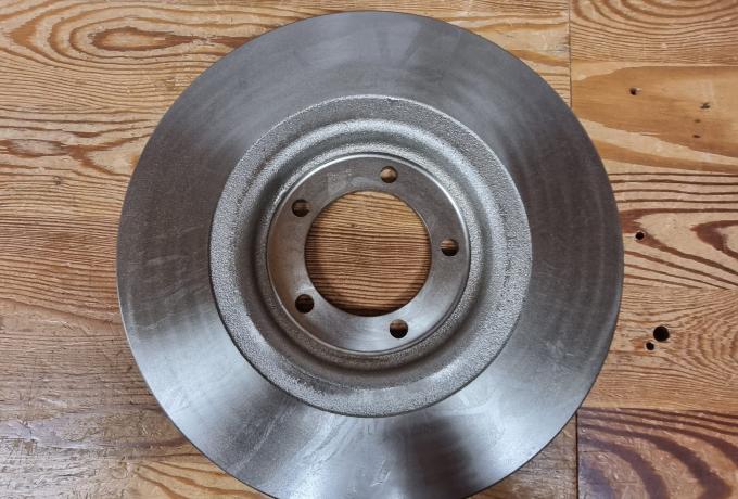 Triumph Morris Wheel. 5 Hole Brake Disc. Hard Chromed.