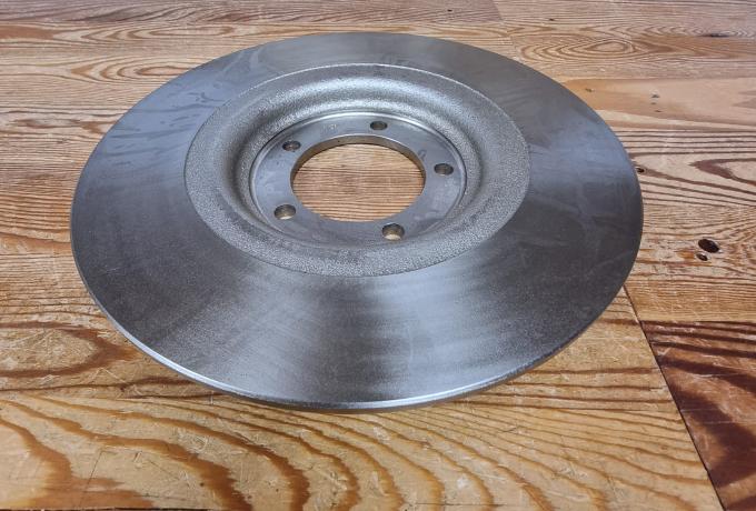 Triumph Morris Wheel. 5 Hole Brake Disc. Hard Chromed.