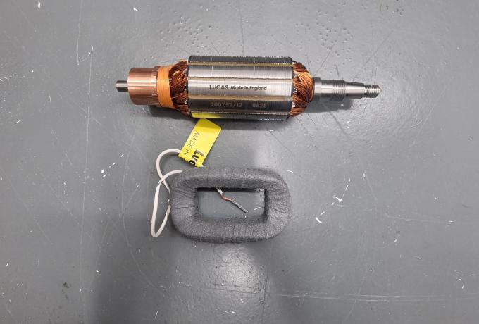 Lucas Replica 12V Dynamo Armature 60W + 12V Field Coil 