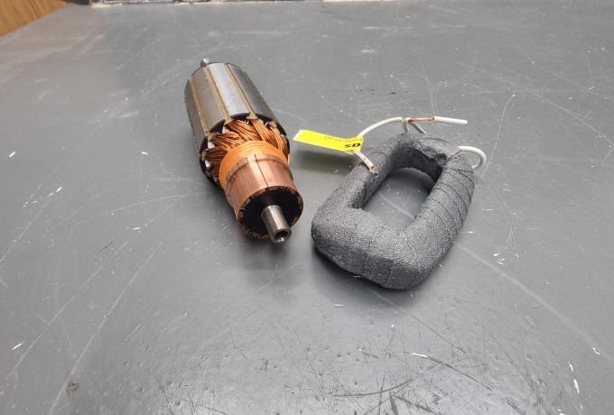 Lucas Replica 12V Dynamo Armature 60W + 12V Field Coil 