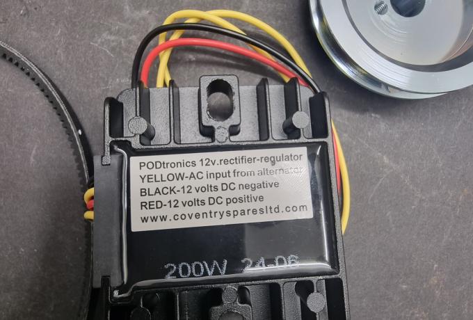 Alton Magdyno Generator Set for Vincent Comet