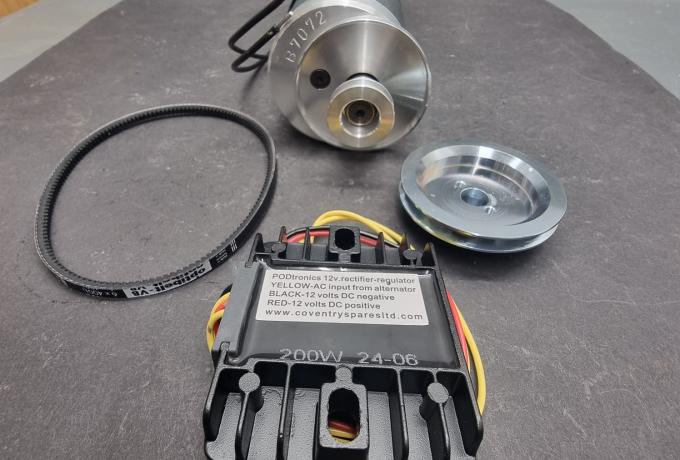 Alton Magdyno Generator Set for Vincent Comet