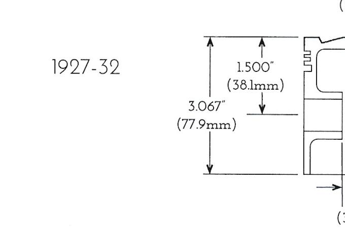 Bsa Sloper Piston. 500cc. SV. 1925/31