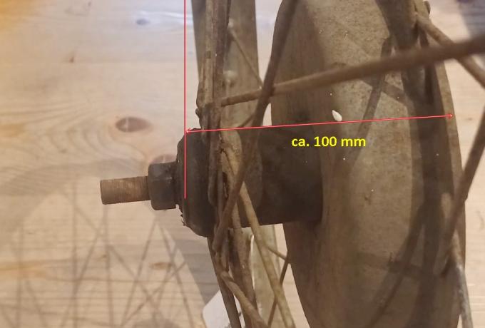 Wheel 7" Brake WM1 x 21 used