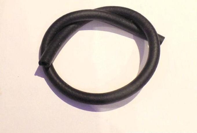 Petrol Pipe. Oil Pipe, Tube. 0,5 m long. black rubber. ID 6 mm 