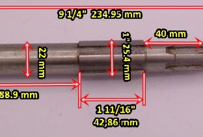 AJS/Matchless Mainshaft Gearbox Burman B52