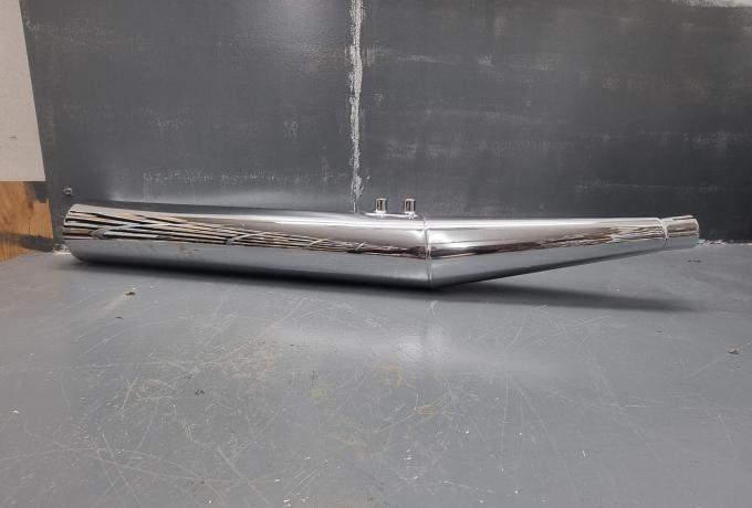 Triumph T160 Trident Silencer Pair 1 3/8".  