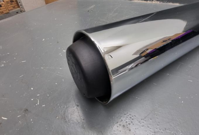 Triumph T160 Trident Silencer Pair 1 3/8".  