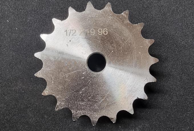 Chain Sprocket 1/2 x 5/16-S 19T.