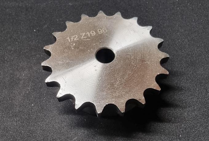 Chain Sprocket 1/2 x 5/16-S 19T.