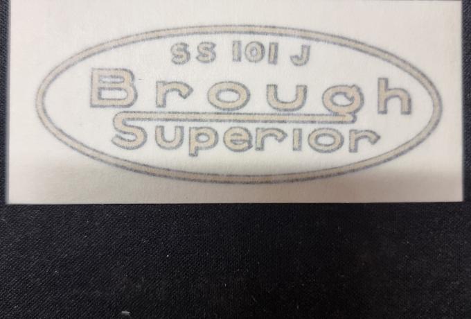 Brough Superior Sticker SS 101 J