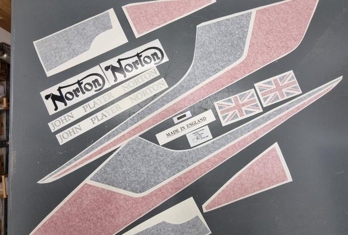 Norton John Player Decal Complete Set
