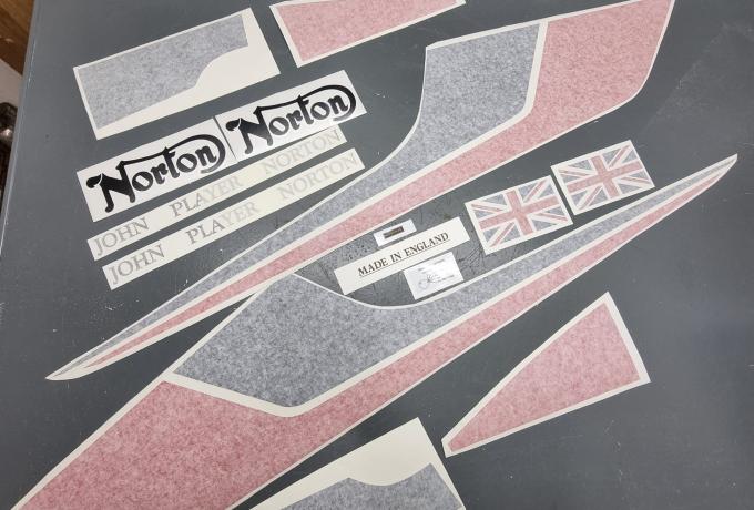 Norton John Player Decal Complete Set