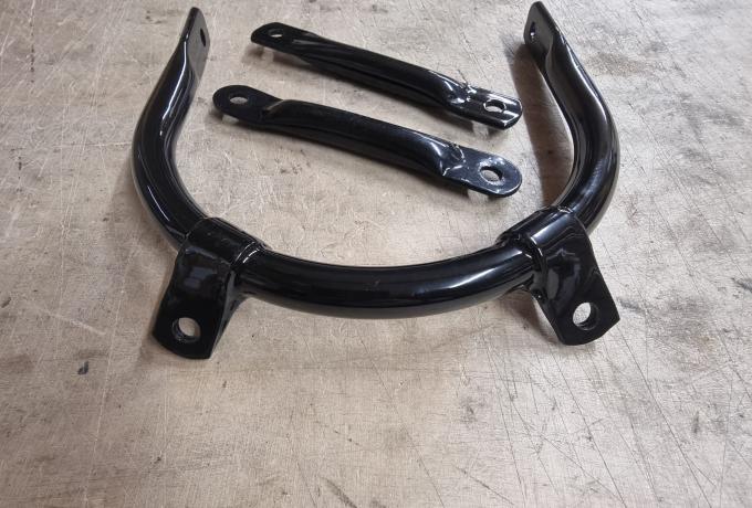 BSA Lower Headlamp Bracket (Loop) Black