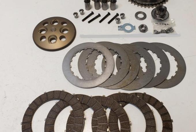 BSA Swinging Arm Clutch 4-spring  Gold Star with alloy clutch pressure plate