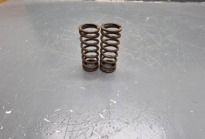 Norton Valve Spring Pair Original. Side Valve. 66mm. 