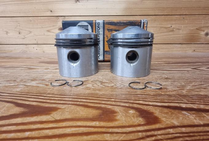 BSA A10 Pistons Pair 1960-62. NOS
