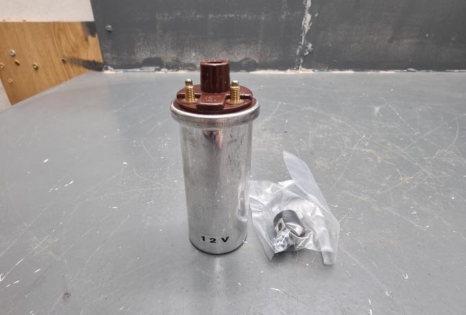 Ignition Coil 12V. Lucas Replica. 