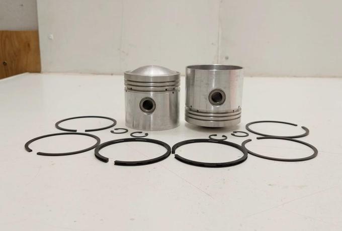 BSA A10 Piston. Pair 1950 - 63. STD. 