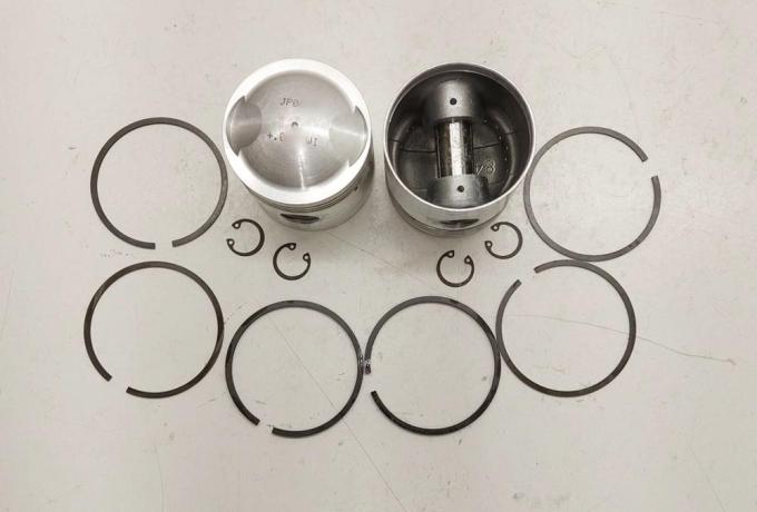 BSA A10 Piston. Pair 1950 - 63. STD. 