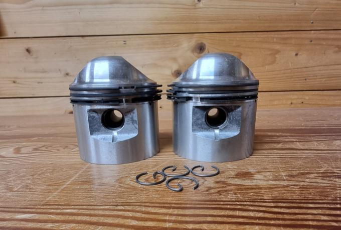 Triumph 650cc. T120. Tiger 100. TR6. Piston Pair +030. NOS. 