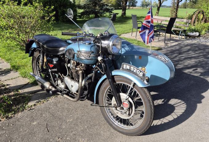 Triumph 650cc. 