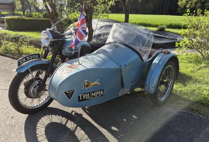 Triumph 650cc. 