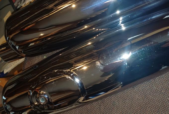 Triumph Silencer Pair NOS