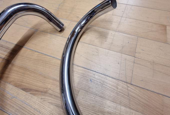 BSA A65 Exhaust Pipes Pair 1 3/8"