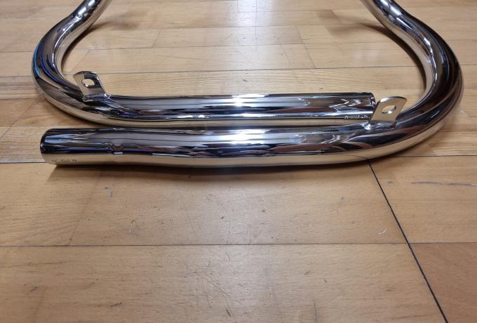 BSA A65 Exhaust Pipes Pair 1 3/8"