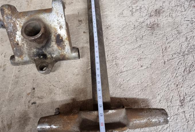 Bottom and Top Yoke. Motorcycle not english. used