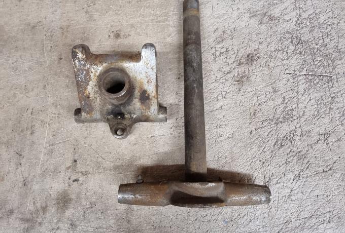 Bottom and Top Yoke. Motorcycle not english. used