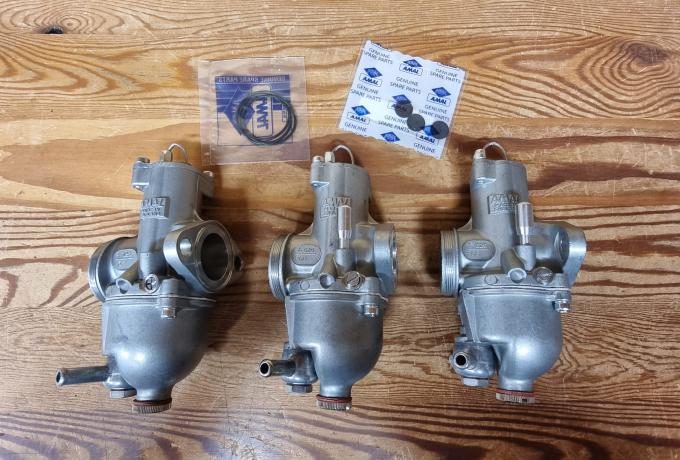 Amal Triumph Trident T150V Carburettor Set. 1973-1974