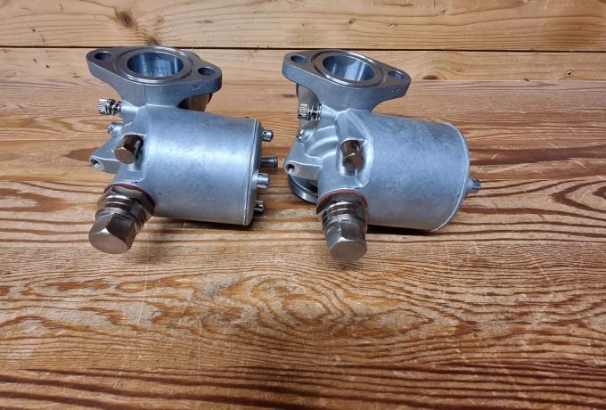 Amal Triumph T120 Carburettor Pair. 1962-1963. STD