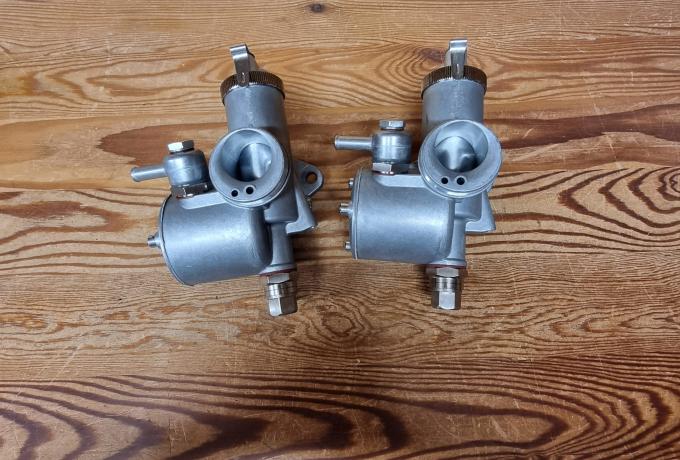 Amal Triumph T120 Carburettor Pair. 1962-1963. STD