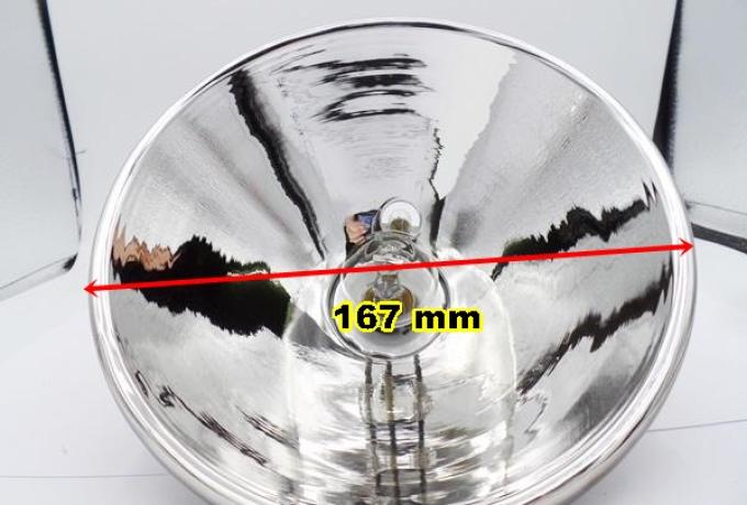 Headlight Reflector 6 1/2  Lucas 1930-32