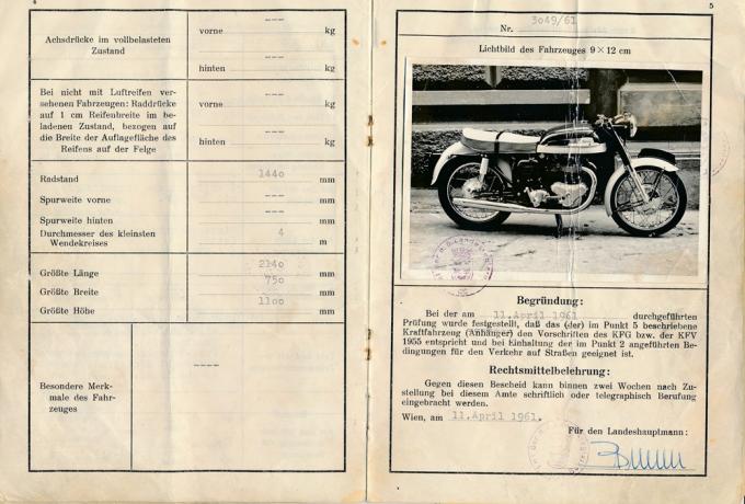 Norton Dominator 88. 500 cc. 1961