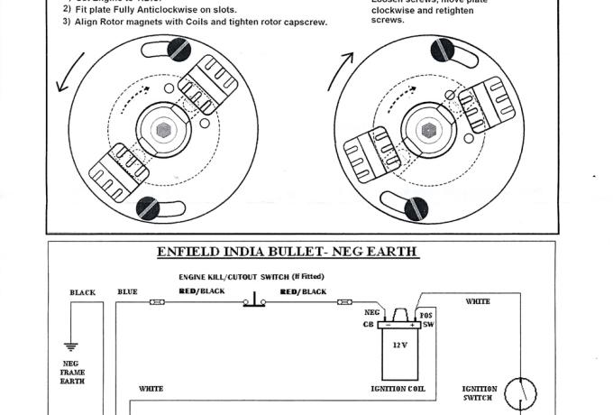 Boyer Elektronische Zündung MKIV Enfield Bullet 350/500ccm