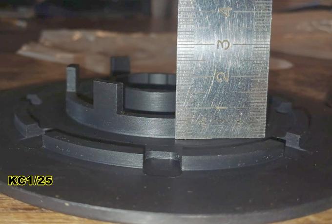 Velocette Clutch Plate Rear. 7 Plate