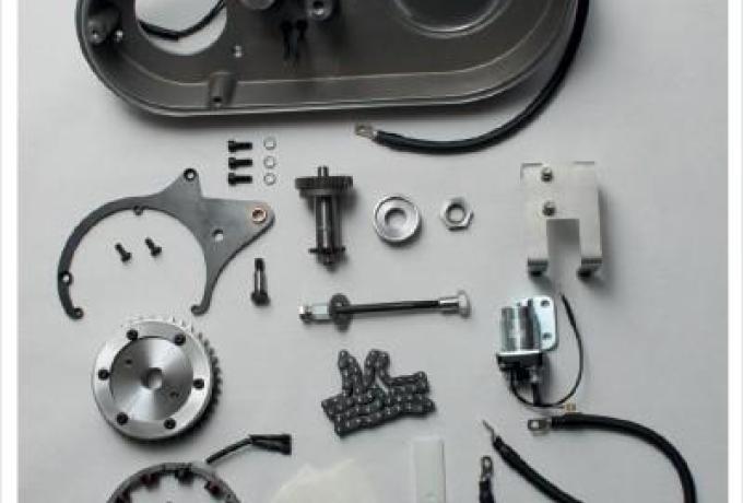 Alton Norton Commando E-Starter Conversion Kit MKII negative earth