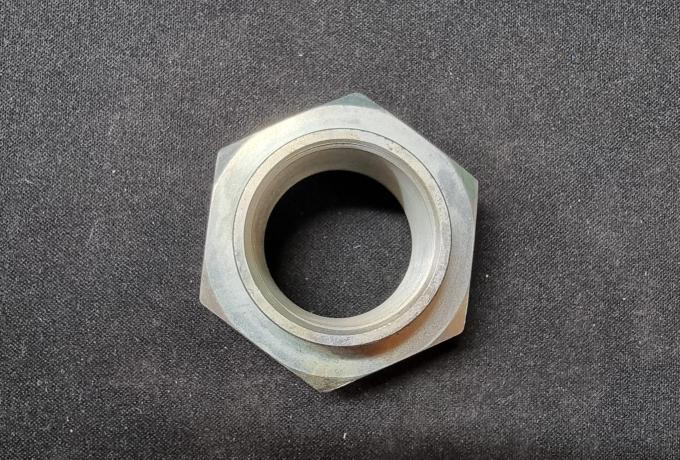 Norton Steering Stem Nut Shoulder 26TPI. Long Roadholder. 