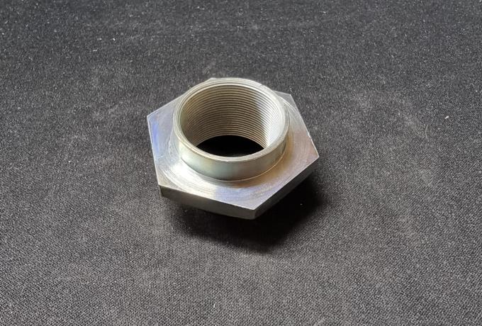 Norton Steering Stem Nut Shoulder 26TPI. Long Roadholder. 