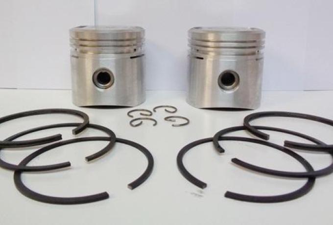 BSA A7 Piston Pair STD, 1950 -61.  