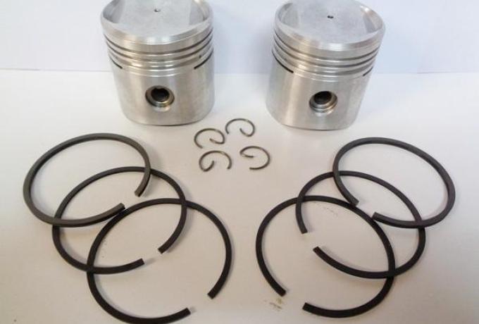 BSA A7 Piston Pair STD, 1950 -61.  